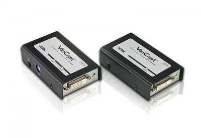 ATEN EXTENSOR DVI / AUDIO SOBRE CAT 5 (1920 X 1200 A 40 M) (VE600A-AT-G)(CP20)