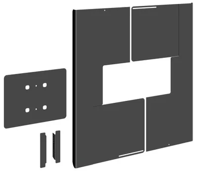 VOGELS GAMA PROFESIONAL ACCESORIOS CONNECT-IT PFA 9121 BACK COVERS 50-55 INCH PORTRAIT NEGRO (PFA9121)