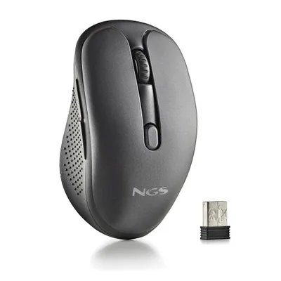 NGS EVO PEEP ratón Hogar mano derecha RF Wireless + Bluetooth Laser 3200 DPI