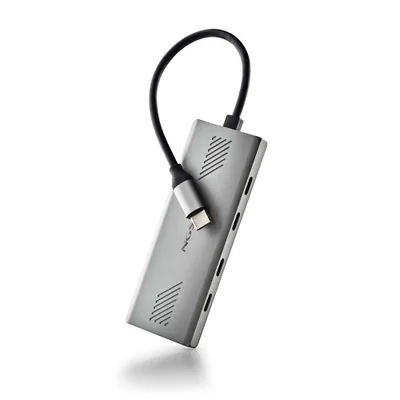 NGS WONDER4-C USB Tipo C 5000 Mbit/s Plata