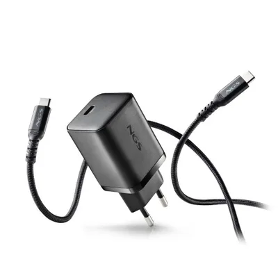 NGS BUD 65W-AC Universal Negro Corriente alterna Carga rápida Interior