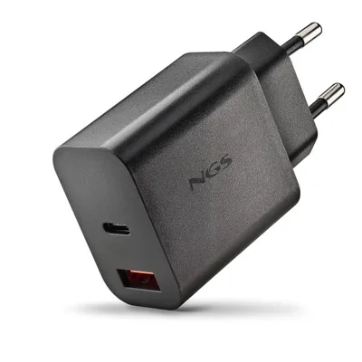 NGS ERA 30W BLACK Universal Negro Corriente alterna Carga rápida Interior