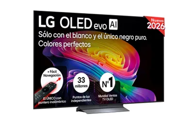 TV LG OLED 65" OLED65C66LB UHD 4K SMART WIFI WEBOS 26 IA 120HZ 4XHDMI 2XUSB ANTIRREFLEJOS PRO 98.9% MANDO ÚNICO