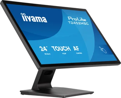 MONITOR IIYAMA 24” TACTIL IPS FULL HD 1920X1080 120HZ 5MS GTG 16:9 400CD 178° PCAP+ 10 PUNTOS USB TACTIL HDMI DP HUB USB 2X ALTAVOCES 2X1W VESA 100X100