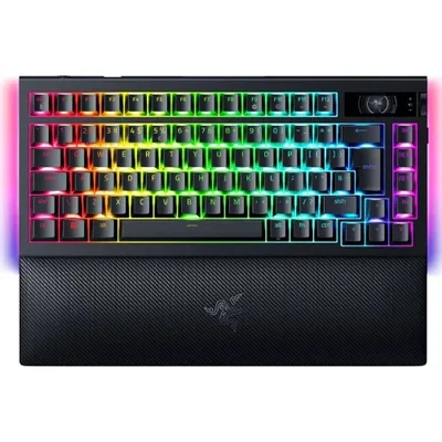 TECLADO RAZER BLACKWIDOW V4 PRO 75%  INTL. (USA) (ISO) (RZ03-05130300-R3E1)