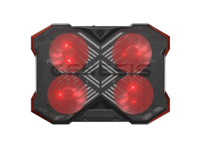 GENESIS Oxid 260 almohadilla fría 43,9 cm (17.3") 1010 RPM Negro, Rojo