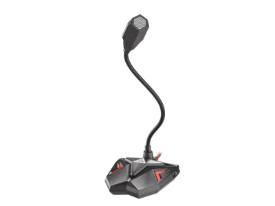 GENESIS Radium 100 Negro, Rojo Micrófono para PC