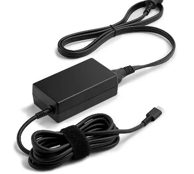 HP Poly USB-C 65W Power Adapter and Power Cord Kit Negro