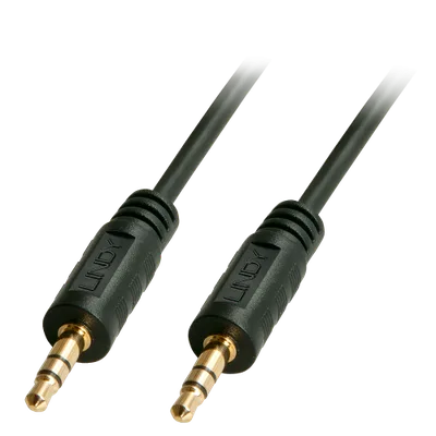 Lindy 35643 cable de audio 3 m 3,5mm Negro