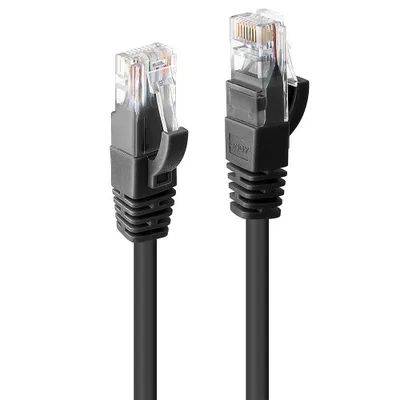 Lindy 48076 cable de red Negro 0,5 m Cat6 U/UTP (UTP)
