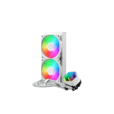 VENTILADOR CPU COOLER MASTER REFRIGERACION LIQUIDA MASTERLIQUID 240 CORE II BLANCO (MLW-D24M-A18PA-RW)