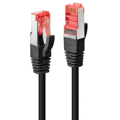 Lindy 47782 cable de red Negro 7,5 m Cat6 S/FTP (S-STP)
