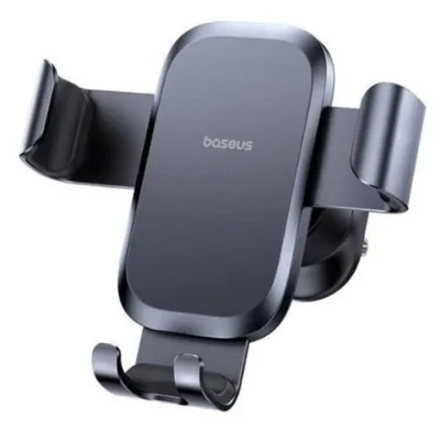 OS-BASEUS METAL AGE GO GRAVITY CAR MOUNT AIR OUTLET VERSION COSMIC BLACK