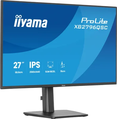 MONITOR IIYAMA PANTALLA PARA PC 68,6 CM (27") 2560 X 1440 PIXELES QUAD HD LED PANEL IPS USB-C HDMI DISPLAYPORT ALTURA AJUSTABLE