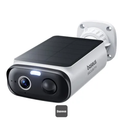 OS-BASEUS SECURITY S1 LITE OUTDOOR CAMERA 2K WHITE