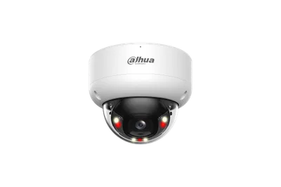 (DH-IPC-HDBW3449EP-AS-IL-0280B) DAHUA CAMARA IP MINI DOMO ANTIVANDALICO SERIE 3, 4MP, IR 40M, IP67, IK10, POE, SMART DUAL LIGHT, XINGHAN, ACUPICK, MICROFONO INCORPORADO, FIJA 2.8MM