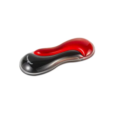REPOSAMUÑECAS DUO GEL PARA RATÓN/TRACKBALL SLIM COLOR NEGRO / ROJO KENSINGTON K62440WW
