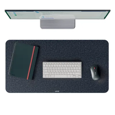 ALFOMBRILLA DE SOBREMESA DE FIELTRO 70 X 36 CM, GRIS LEITZ 53830089