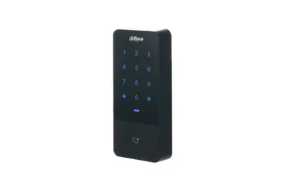 (DHI-ASI1201E-V1) DAHUA LECTOR DE CONTROL DE ACCESO INTEGRADO IMPERMEABLE, CONTRASEÑA+TARJETA CON TECLADO