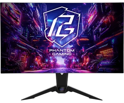 Asrock PGO32UFS pantalla para PC 80 cm (31.5") 3840 x 2160 Pixeles 4K Ultra HD OLED Negro