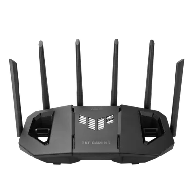 ASUS 90IG0A30-MO9C00 router inalámbrico 2.5 Gigabit Ethernet Tribanda (2.4 GHz / 5 GHz / 6 GHz) Negro
