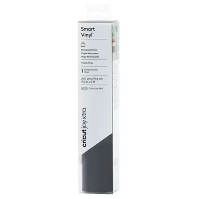 CRICUT SMART VINYL PERMANENT JOY XTRA 24,1X91,5CM 1 SHEET (BLACK)
