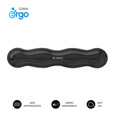 SUBBLIM ERGO CRYSTAL FLEX KEYB BLACK