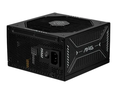 MSI MAG A850GLS PCIE5 unidad de fuente de alimentación 850 W 24-pin ATX ATX Negro