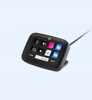 Elgato Stream Deck Neo Negro 8 botones