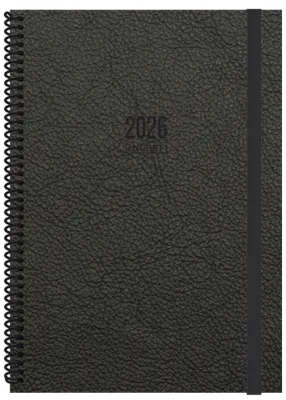AGENDA 2026 TOKIO D/P 17x24 NEGRO CASTELLANO INGRAF 356562