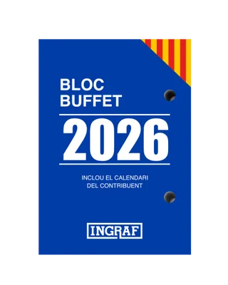 BLOC BUFFET 2026 INGRAF CATALAN INGRAF 356434
