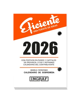 BLOC BUFFET 2026 EFICIENTE CASTELLANO INGRAF 356411