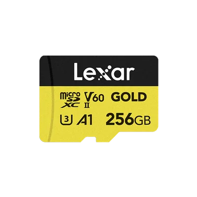 Lexar Professional GOLD 256 GB MicroSDXC UHS-II