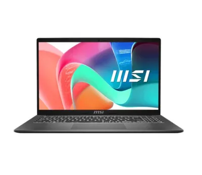 MSI PORTATIL MODERN 14 F1MG-441ES. 14" FHD (1920*1080), 60HZ. IPS. INTEL CORE 7 150U . IRIS XE GRAPHICS. DDR IV 8GB*2 (3200MHZ). 512GB NVME  SSD. W11 HOME