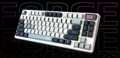 TECLADO MSI FORGE GK600 TKL W SKY ES