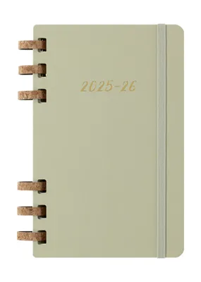 AGENDA 12M 2026 ESPIRAL ACADEMICA L (13 X 21 CM) KIWI TAPA DURA MOLESKINE DHSPK5212AMWH3Y26