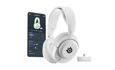 Steelseries Arctis Nova 5X Wireless Auriculares Inalámbrico Diadema Juego USB Tipo C Bluetooth Blanco
