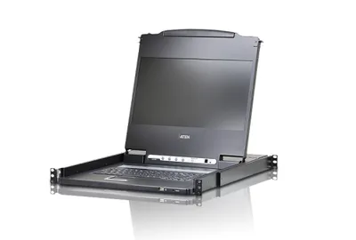 ATEN CL6700MW-ATA-EG interruptor KVM Montaje en rack Negro