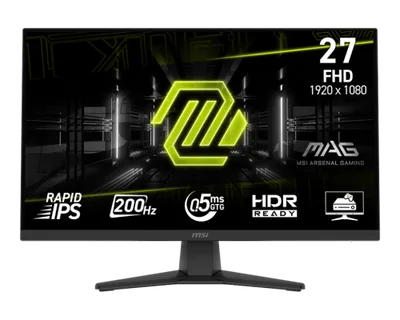 MSI MAG 272F pantalla para PC 68,6 cm (27") 1920 x 1080 Pixeles Full HD Negro