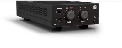 LD SYSTEMS INTEGRATION SERIE TICA (LDHPA2) 2-CHANNEL HEADPHONE AMPLIFIER WARRANTY 5 YEARS (PU8)