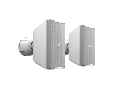 LD SYSTEMS INTEGRATION SERIE DQOR (LDDQOR3W) 3" TWO-WAY PASSIVE INDOOR/OUTDOOR INSTALLATION LOUDSPEAKER 8 OHM, WHITE (PAIR) WARRANTY 5 YEARS (PU3)