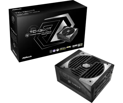 Asrock Taichi TC-1300T unidad de fuente de alimentación 1300 W 20+4 pin ATX ATX Negro