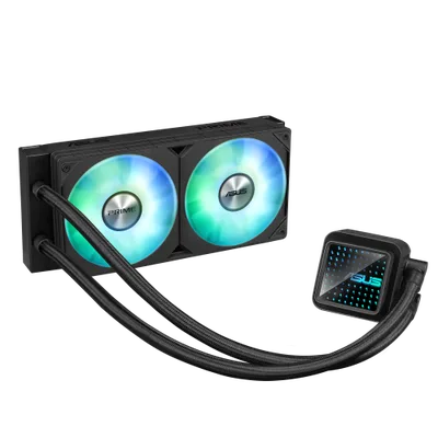 ASUS Prime LC 240 ARGB Carcasa del ordenador Sistema de refrigeración líquida todo en uno 12 cm Negro