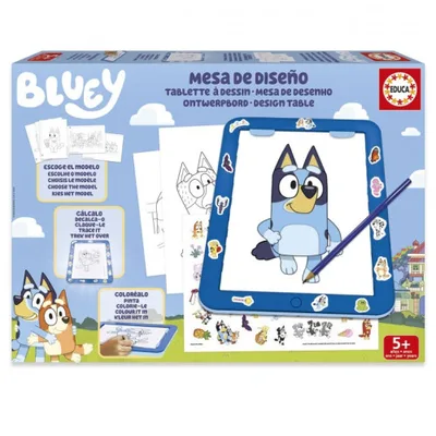 MESA DE DISEÑO BLUEY EDUCA BORRAS 20005