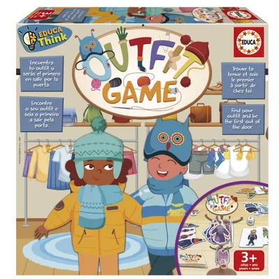 CAJA JUEGO CREA OUTFIT (COL. EDUCA THINK) EDUCA BORRAS 20138