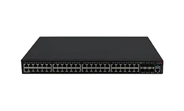 H3C S5570S-28S-EI L3 ETHERNET SWITCH WITH 24*10/100/1000BASE-T PORTS AND 4*1G/10G BASE-X SFP PLUS PORTS, WITHOUT POWER SUPPLIES