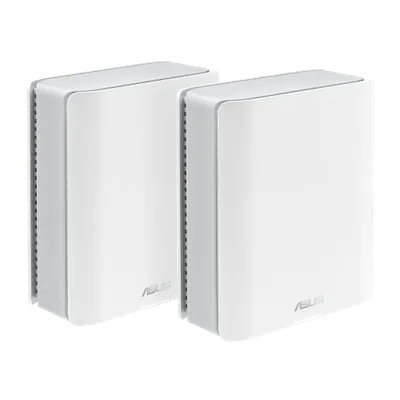 ASUS ZenWiFi BT8 (2-pack) Tribanda (2.4 GHz / 5 GHz / 6 GHz) Wi-Fi 7 (802.11be) Blanco 3 Interno