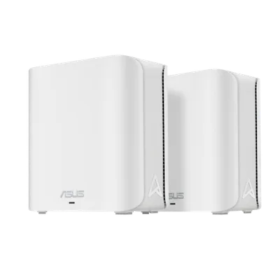 ASUS ZenWiFi BD4 (2-pack EU+UK) Doble banda (2,4 GHz / 5 GHz) Wi-Fi 7 (802.11be) Blanco Interno
