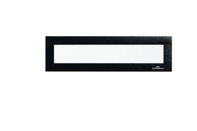 PACK 5 MARCOS INFORMATIVOS DURAFRAME MAGNETIC TOP 236X66MM NEGRO DURABLE 498601