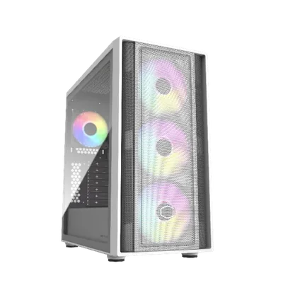 Cooler Master MasterBox 600 White Escritorio Blanco
